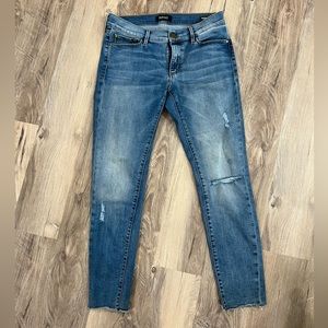 Buffalo David Bitton Faith mid rise skinny jeans stretch size 27